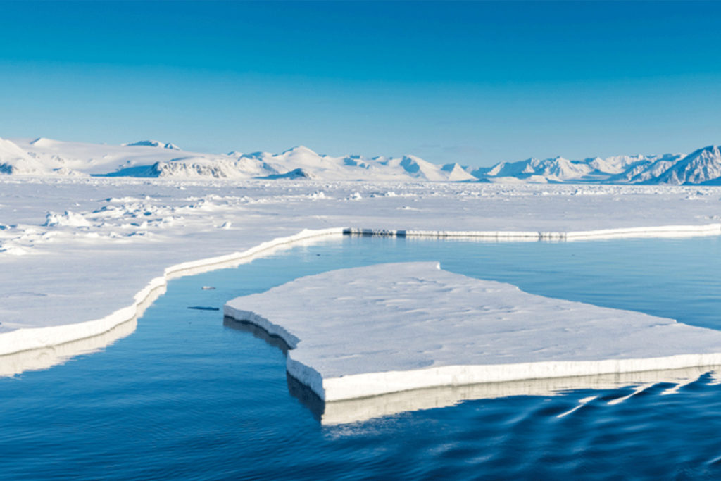 Arctic ice sheet